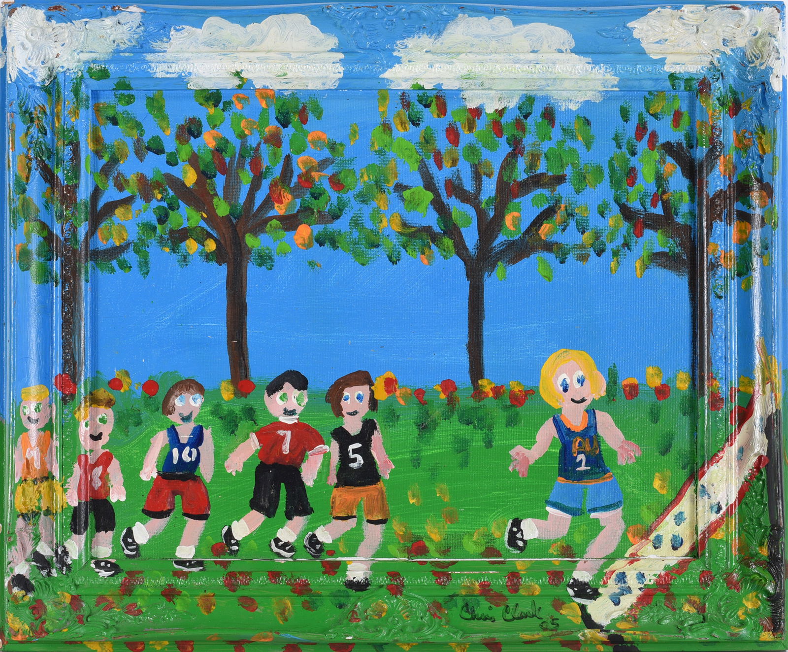 Chris Clark Painting (1 of 3)