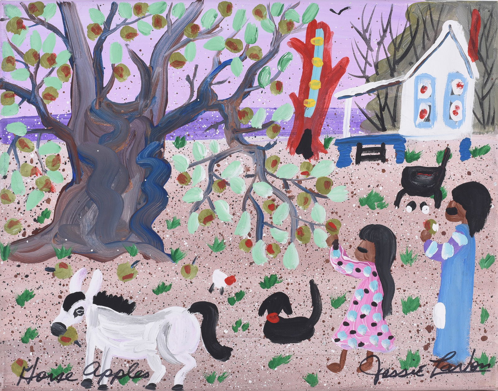 Jessie LaVon Painting (1 of 2)