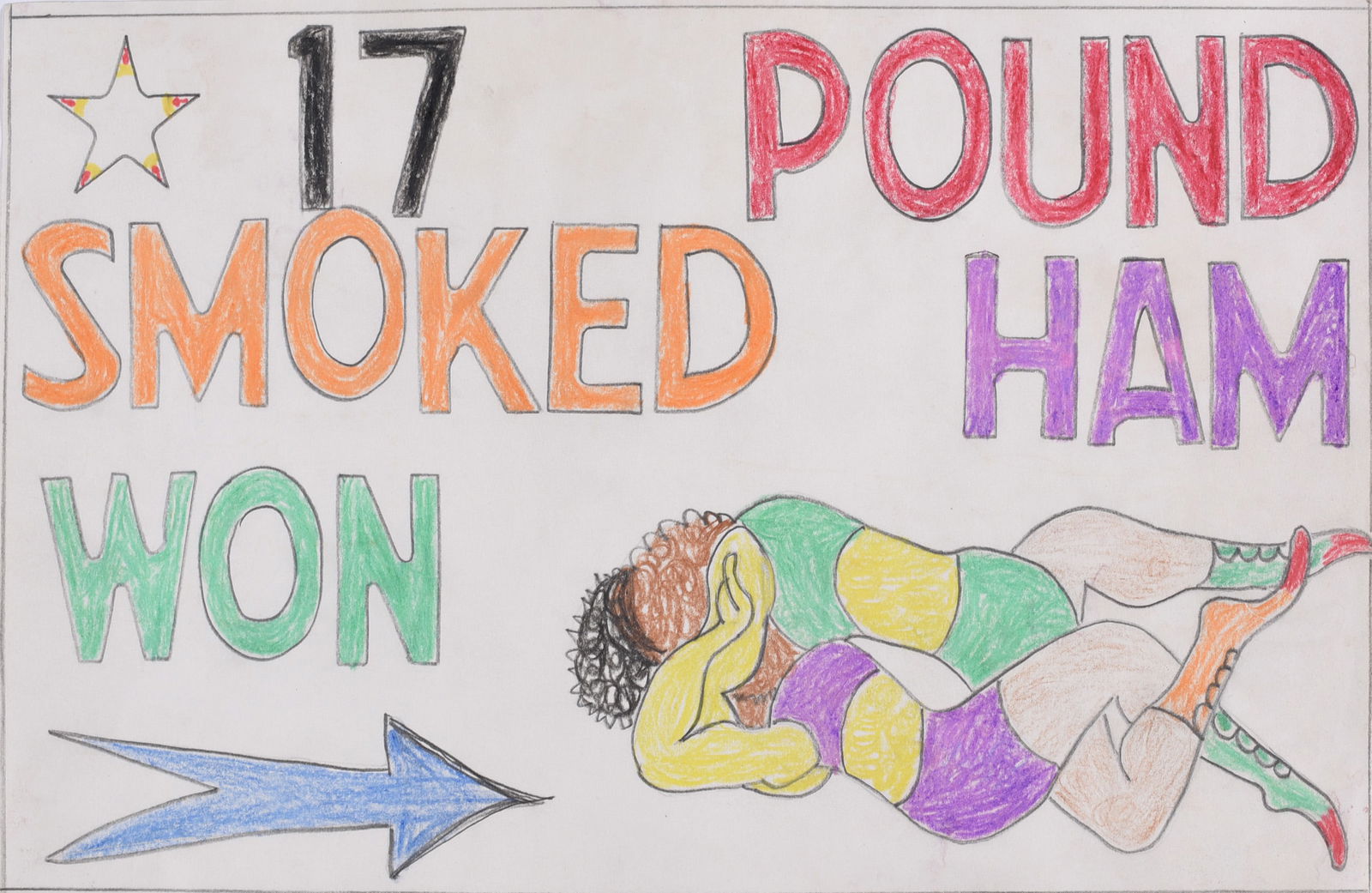 Lewis Smith Self Taught Art Drawing (1 of 2)