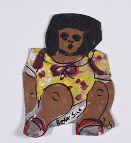 Betty Sue Mathews Folk Art Tin Cutout