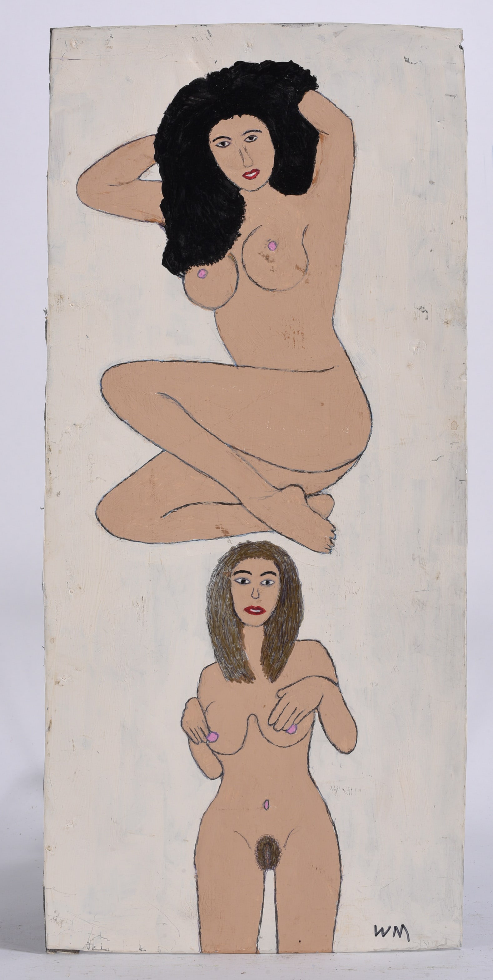 Willie McCord Folk Art Painting (1 of 2)