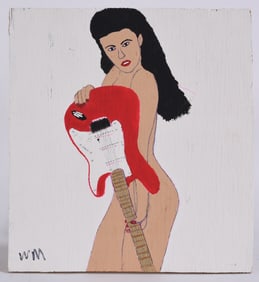 Willie McCord Folk Art Painting