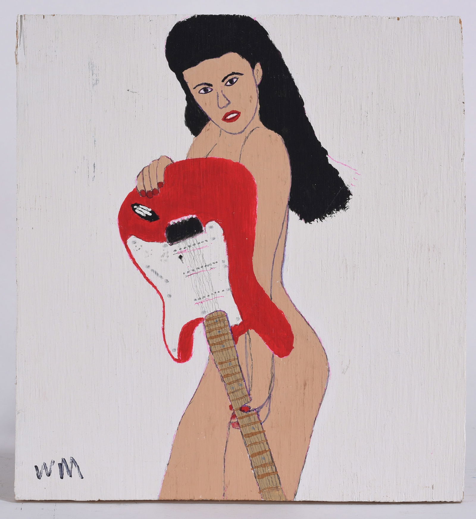 Willie McCord Folk Art Painting (1 of 2)