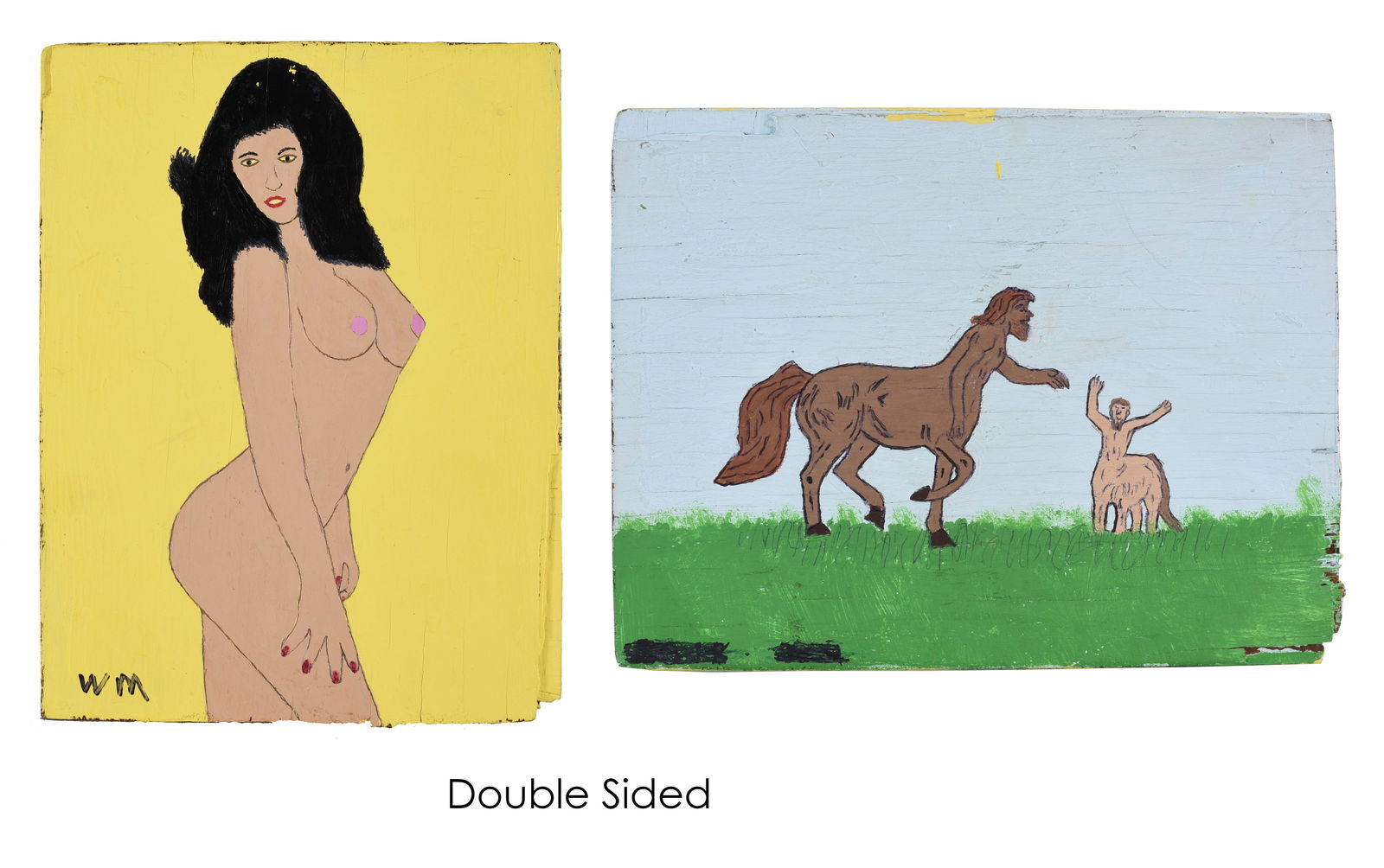 Willie McCord Folk Art Painting (1 of 2)