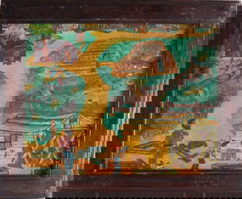 Arbon Lane Folk Art Painting