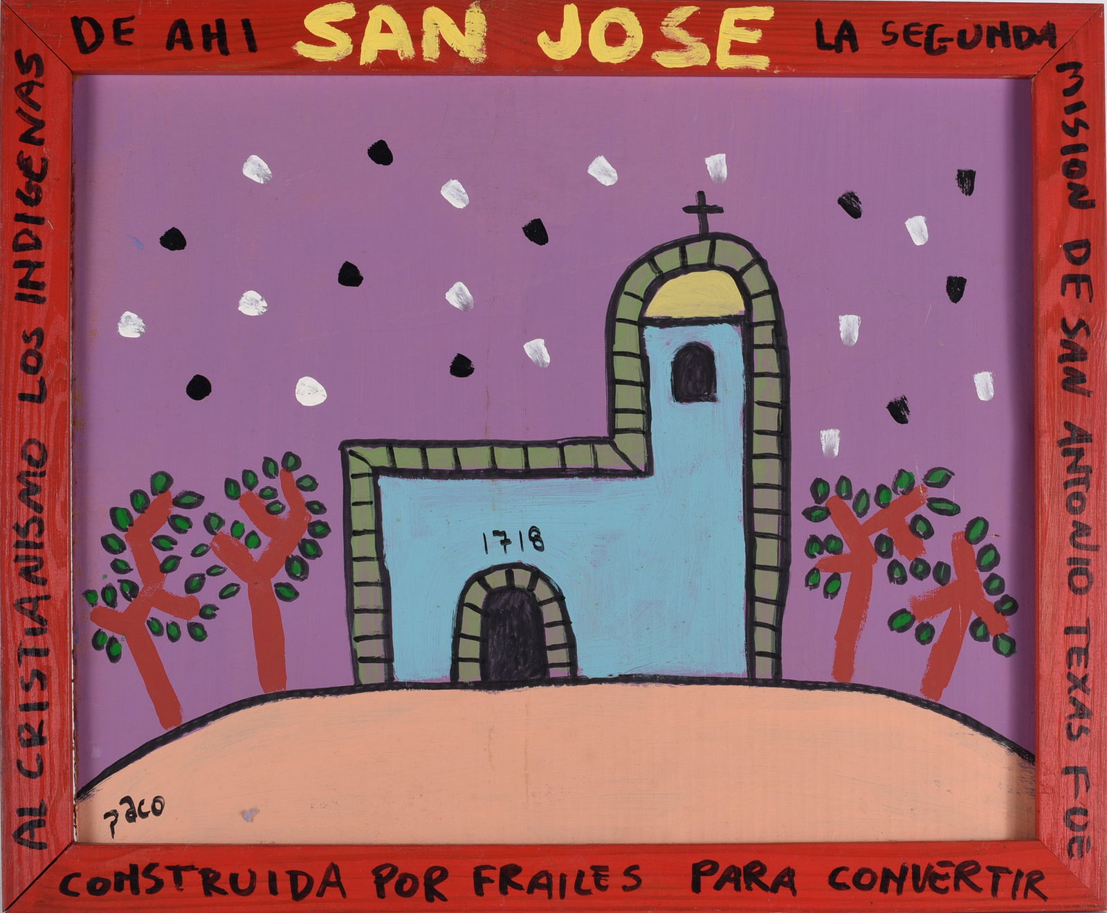 Paco Folk Art Painting (1 of 2)