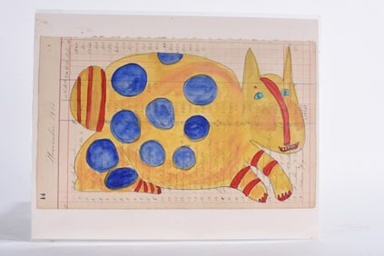 Cher Shaffer Folk Art Paiting