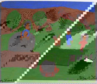 Hazel Kinney Folk Art Painting