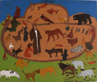 Hazel Kenney Folk Art Painting