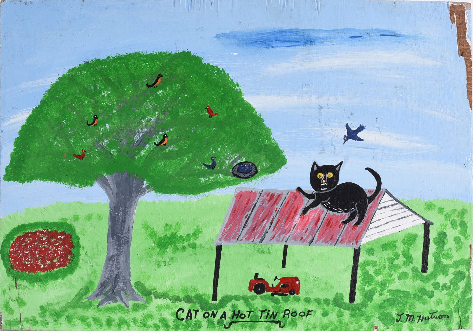 Mike Hutson Folk Art Drawing (1 of 3)