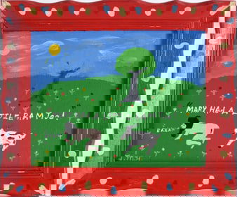 Mike Hutson Folk Art Drawing