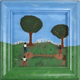 Mike Hudson Folk Art Drawing