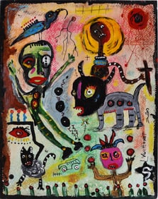 Louis Vuittonet Outsider Art Painting