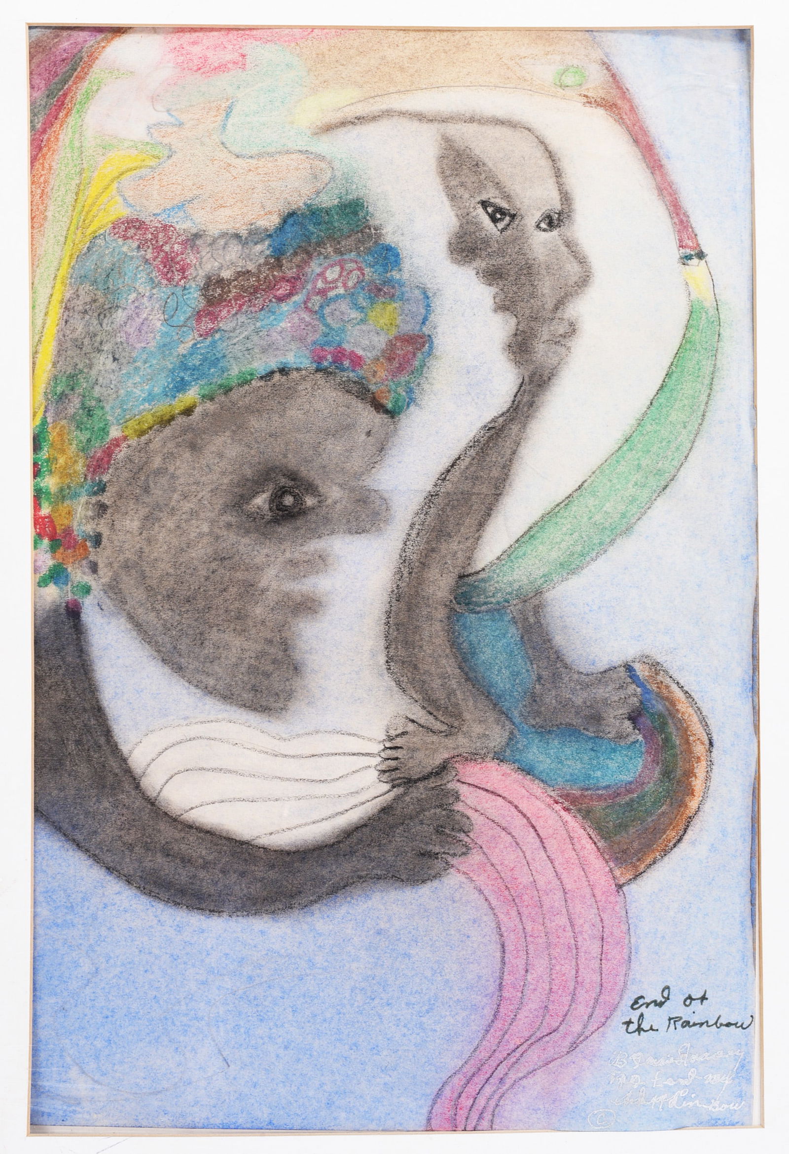 Bessie Harvey Drawing on Paper (1 of 2)