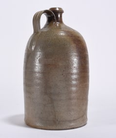 JR Chrisco Signed Salt Glaze Jug ca. 1870