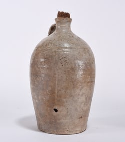 John Carpenter Signed Salt Glaze Jug ca. 1870