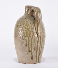 JM Hayes Signed Salt Glaze Jug ca. 1870