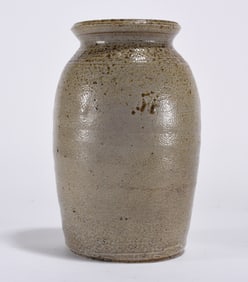 North Carolina Salt Glaze Jar ca. 1850