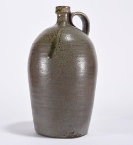 North Carolina Salt Glaze Jar ca. 1850