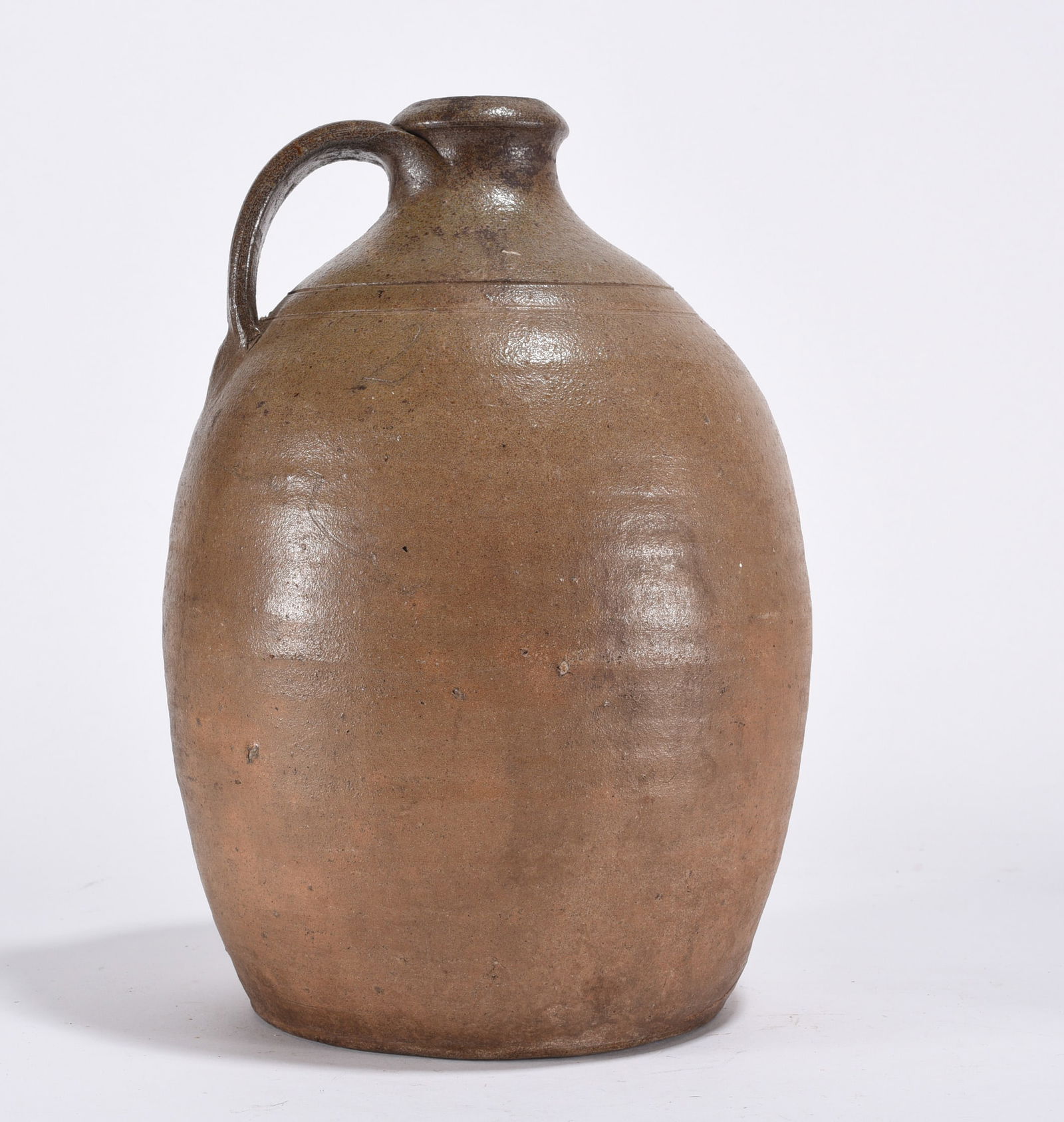Alamance County Salt Glaze Jug ca. 1860 (1 of 5)