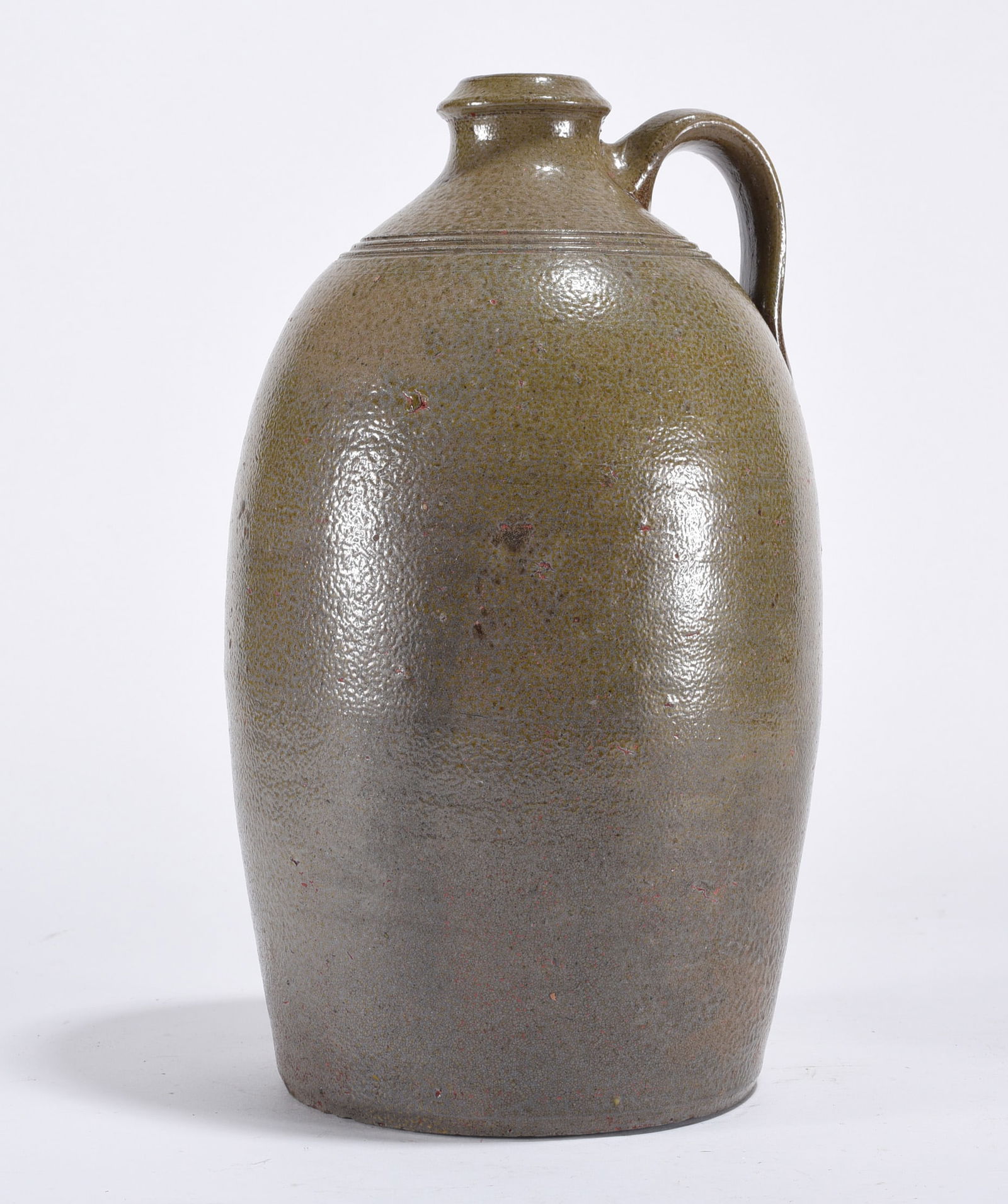 Southern Pottery Jug ca. 1860 (1 of 4)