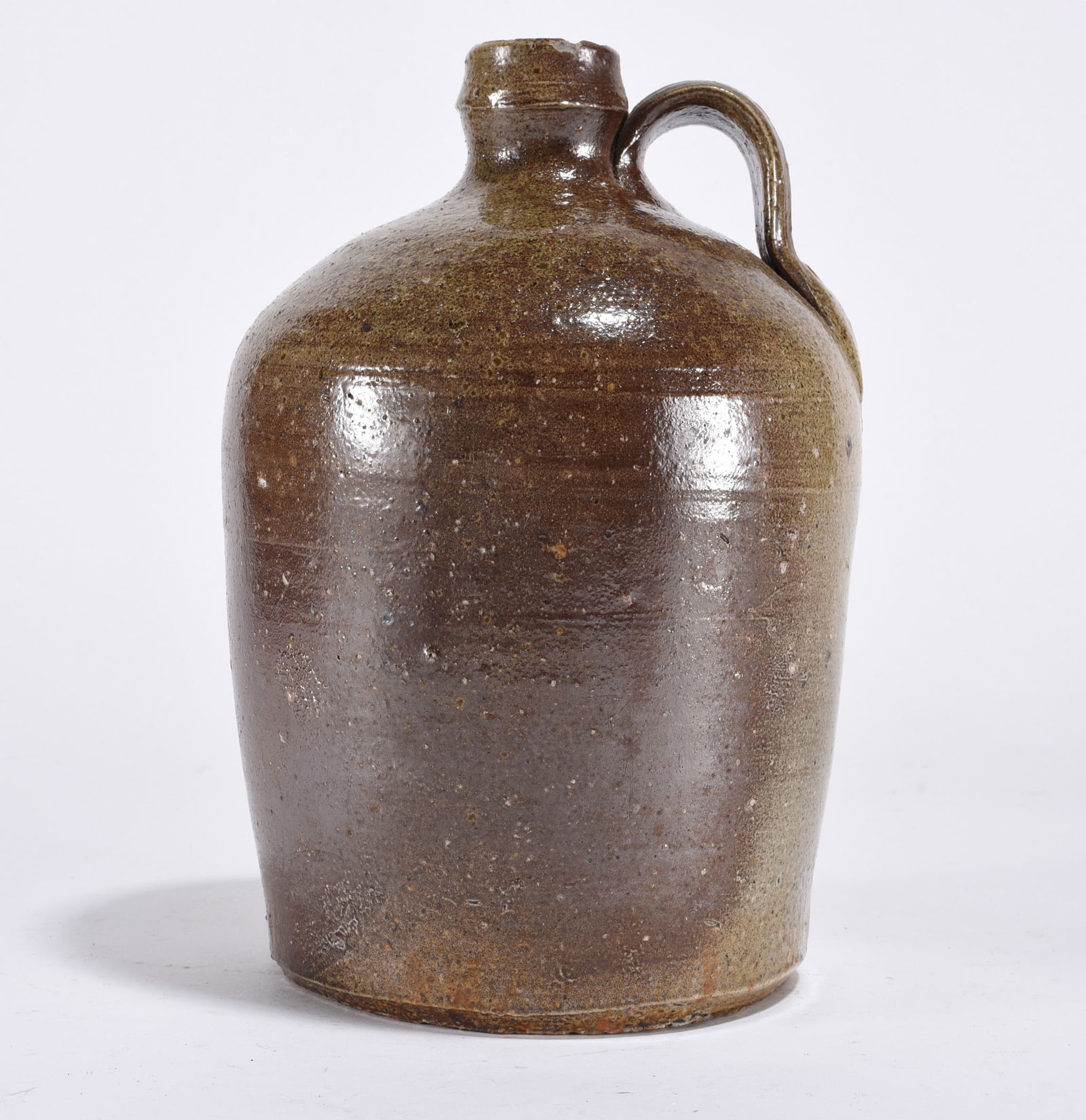 Southern Pottery Jug ca. 1860 (1 of 4)