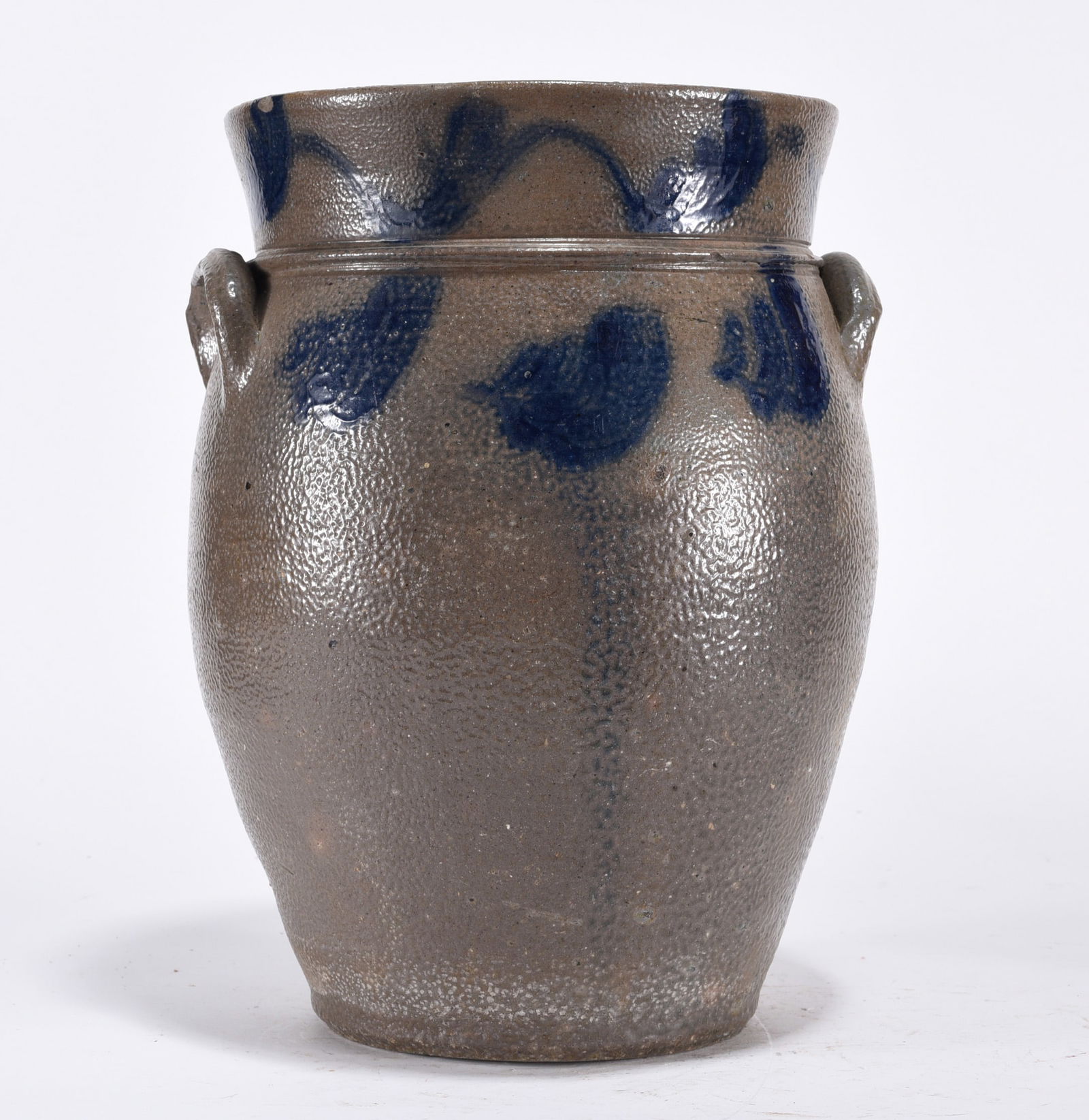 New York Blue Decorated Storage Jar (1 of 5)