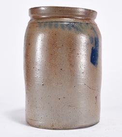 Blue Decorated Jar