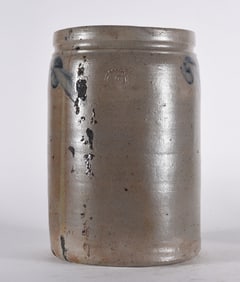 Blue Decorated 2 Gallon Jar