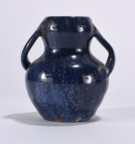 Blue Pottery Vase
