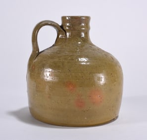 Nice Glazed Pottery Jug