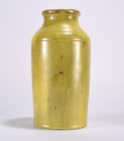 Yellow Pottery Jar