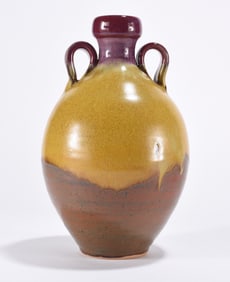 Multi Colored Pottery Jar