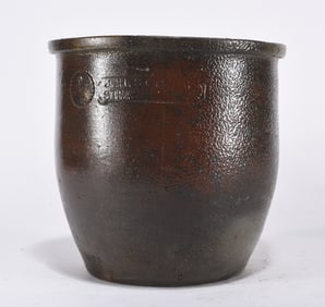 Stamped Pottery Cream Riser