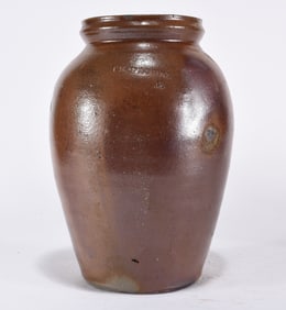 Stamped Waddel Storage Jar