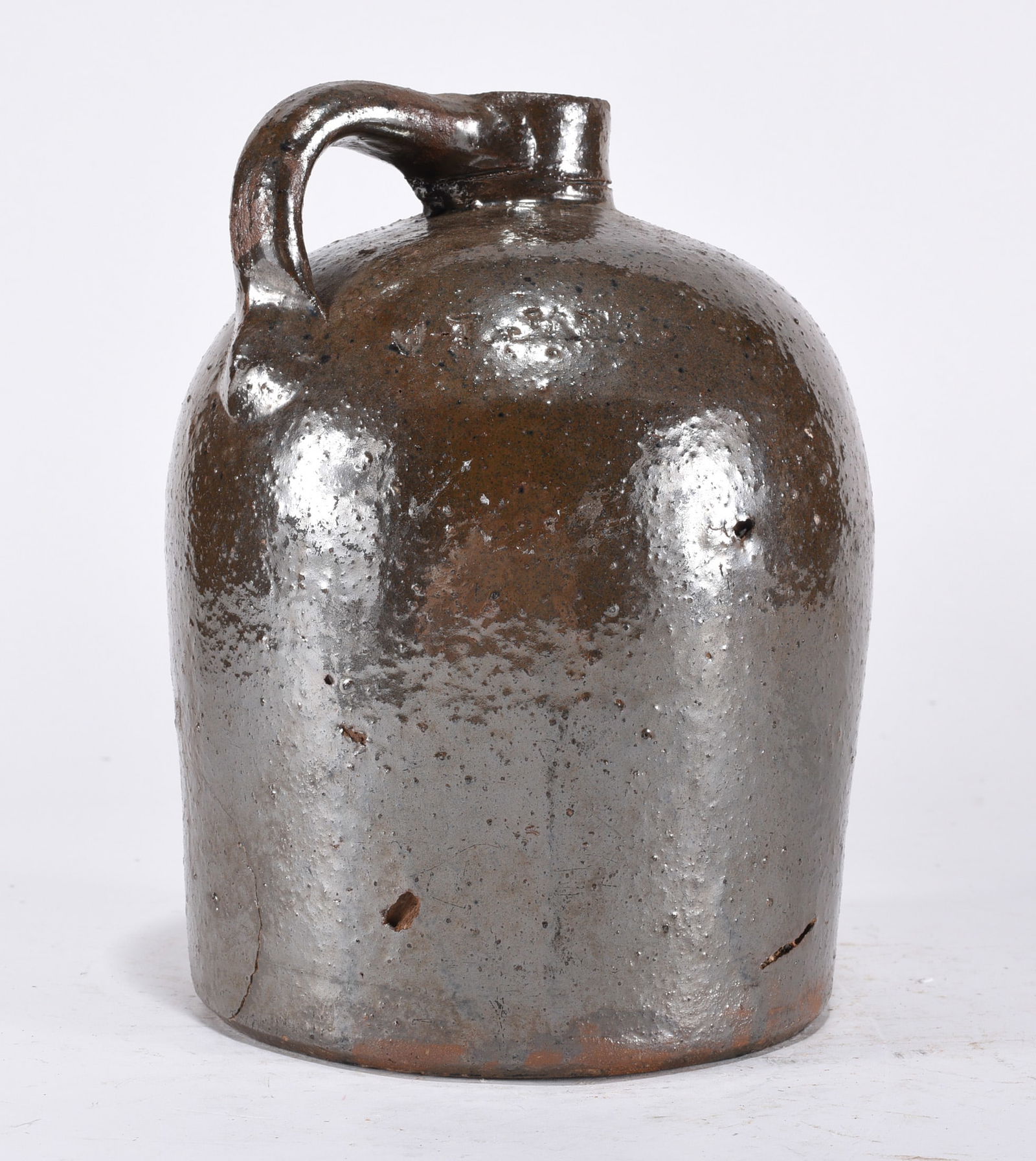 Pottery Jug in Brown: Pottery jug. Brown.