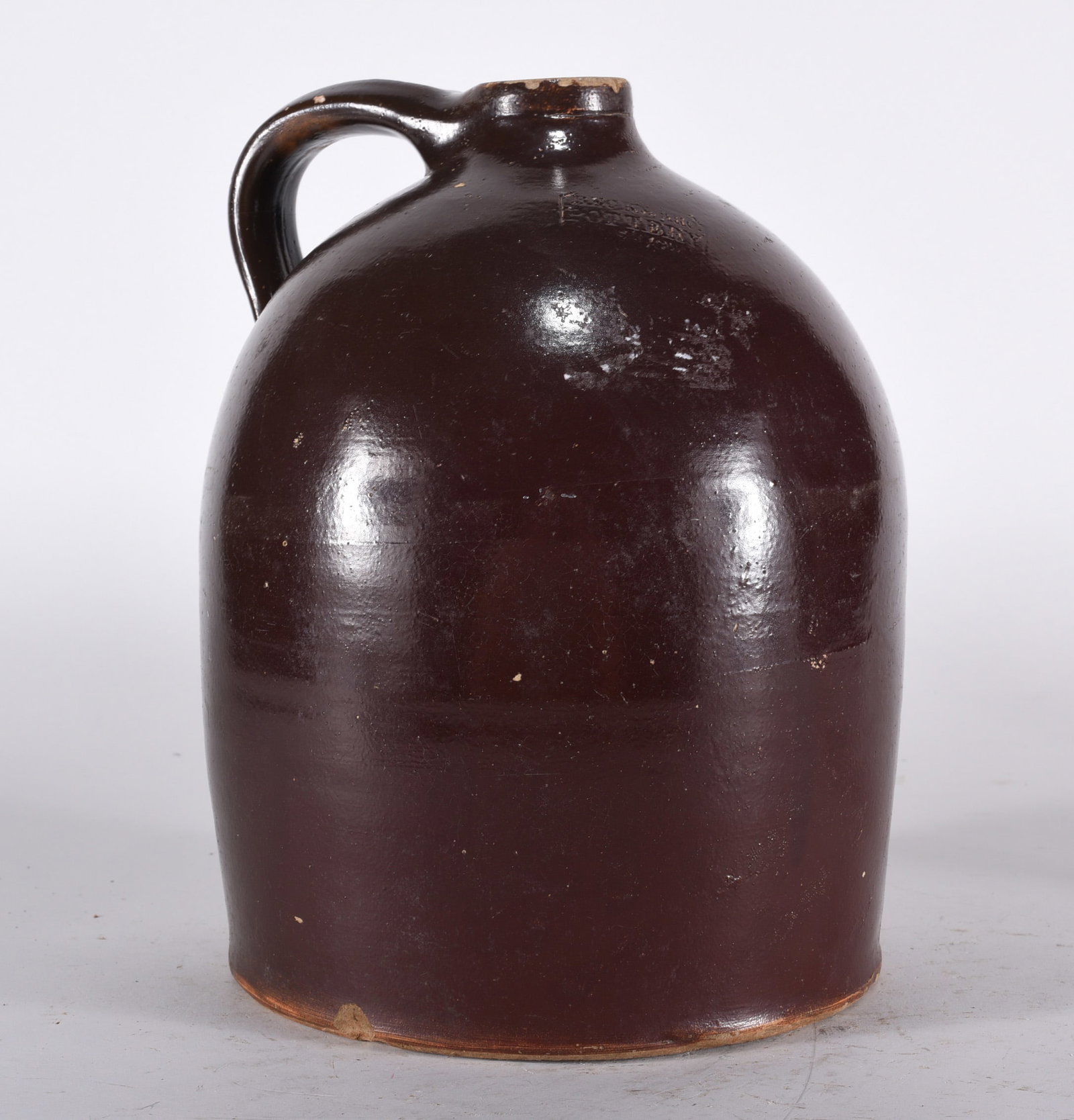 A Becks Bro. Signed  Stoneware Jug  Iowa (1 of 4)