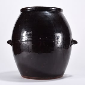 Incised Pottery Storage Jar