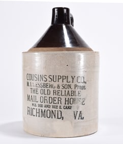 Richmond, Virginia Pottery Jug