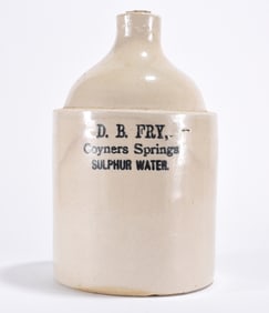 "D.B. FRY" Advertising Jug