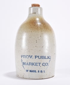 Advertising Pottery Jug