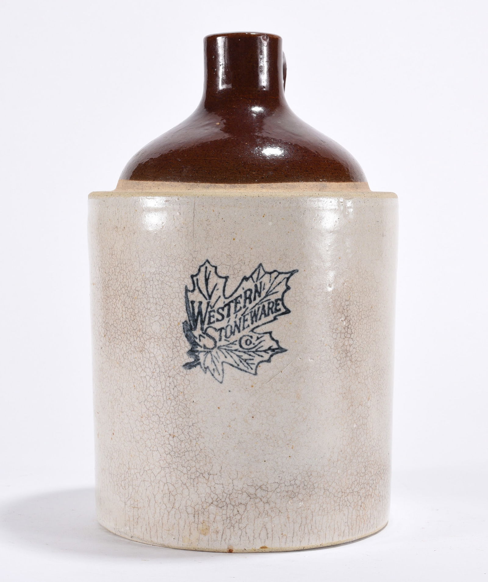 Western Stoneware Pottery Jug (1 of 3)
