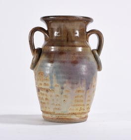 Multi-colored Pottery Jar