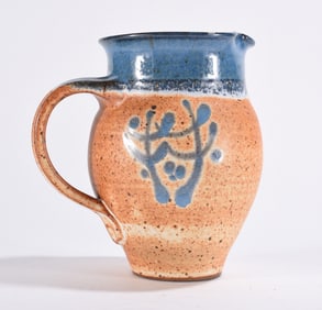 Pottery pitcher - Signed and Dated