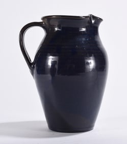 Signed Pottery Pitcher