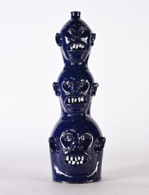 Marvin Bailey Totem Face Jug