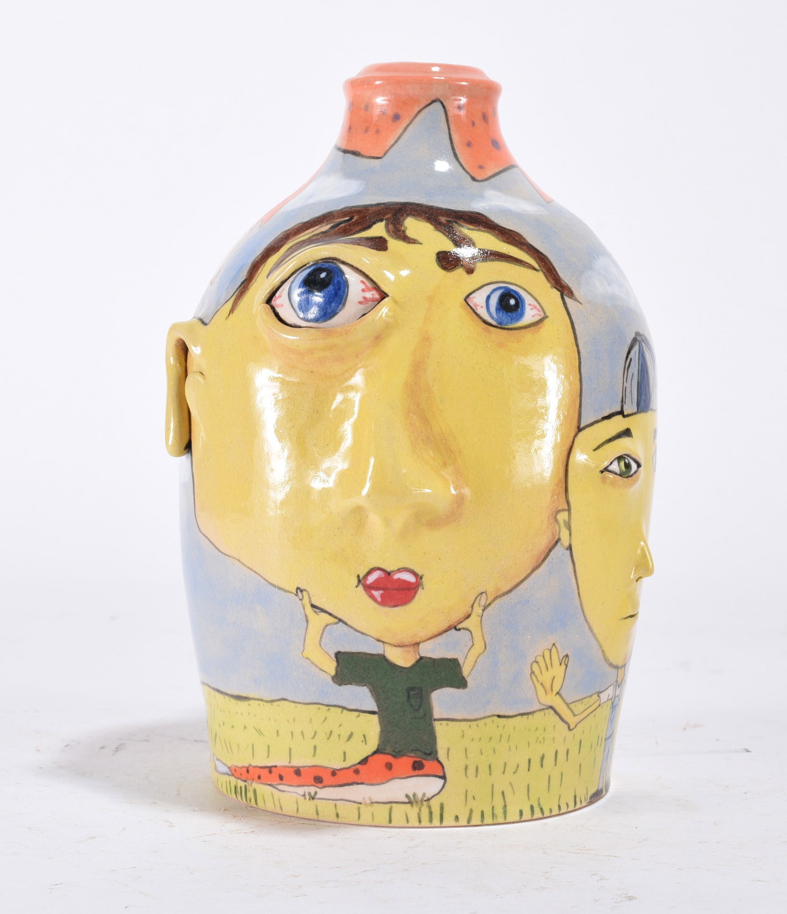 Stacy Lambert Face Jug: Stacy Lambert Face Jug