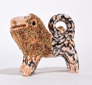Billy Ray Hussey Pottery Lion