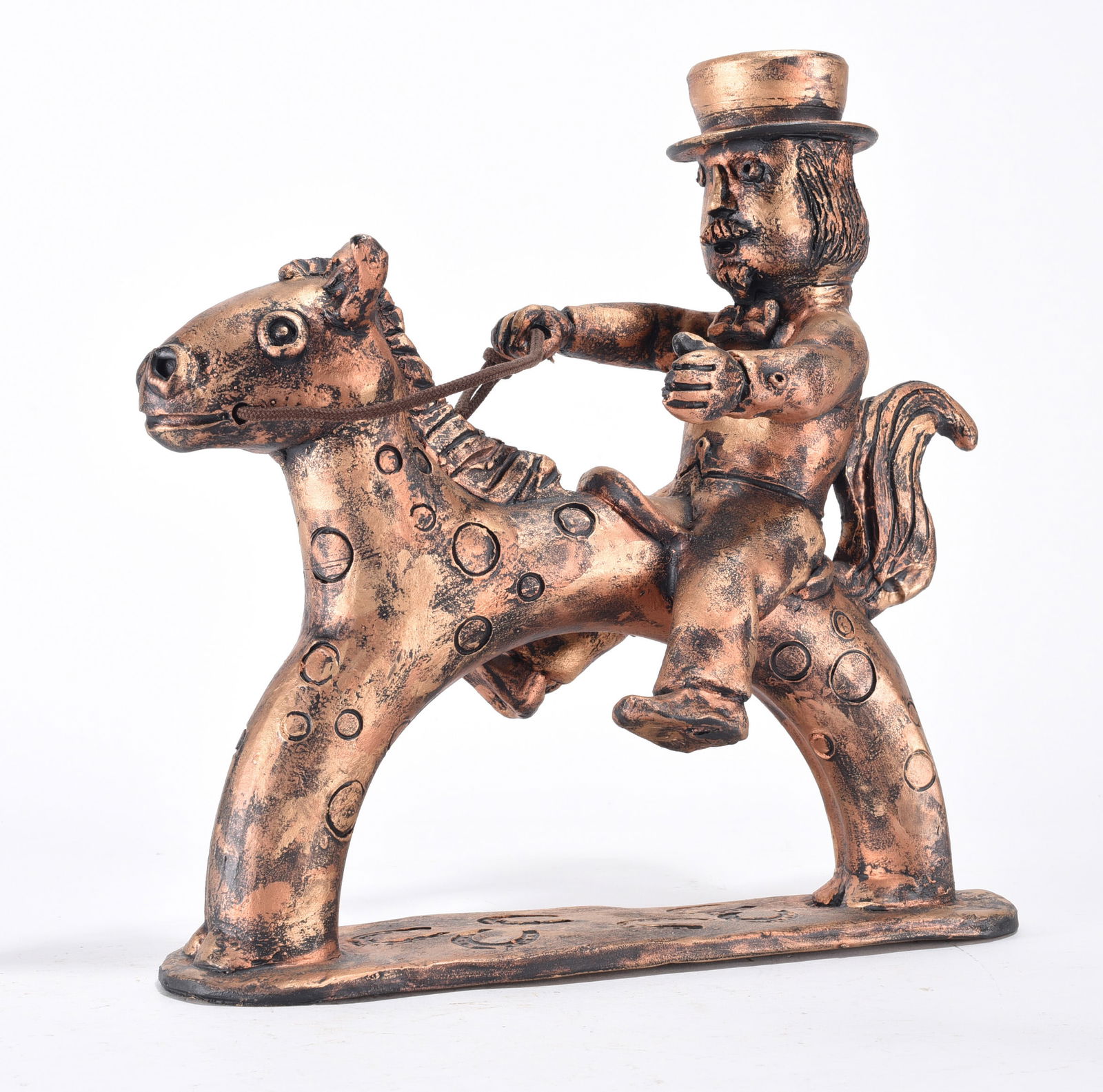 Rodney Leftwich Pottery Figural: Rodney Leftwich Pottery Figural