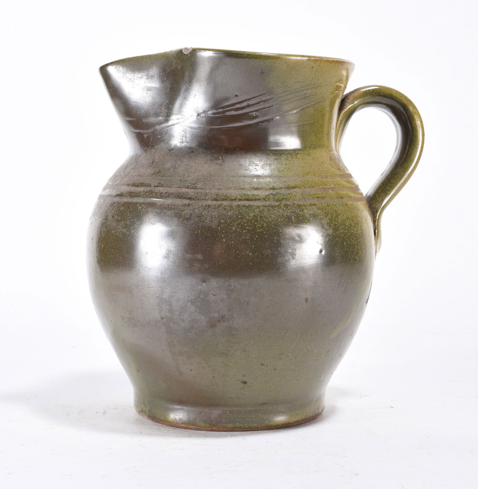 Jugtown Ben Owen Master Pottery Pitcher (1 of 3)